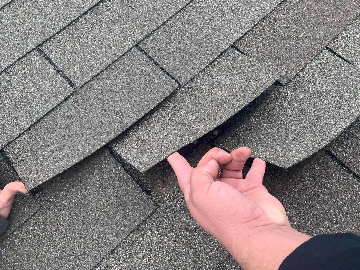 Roof inspection of architectural shingles